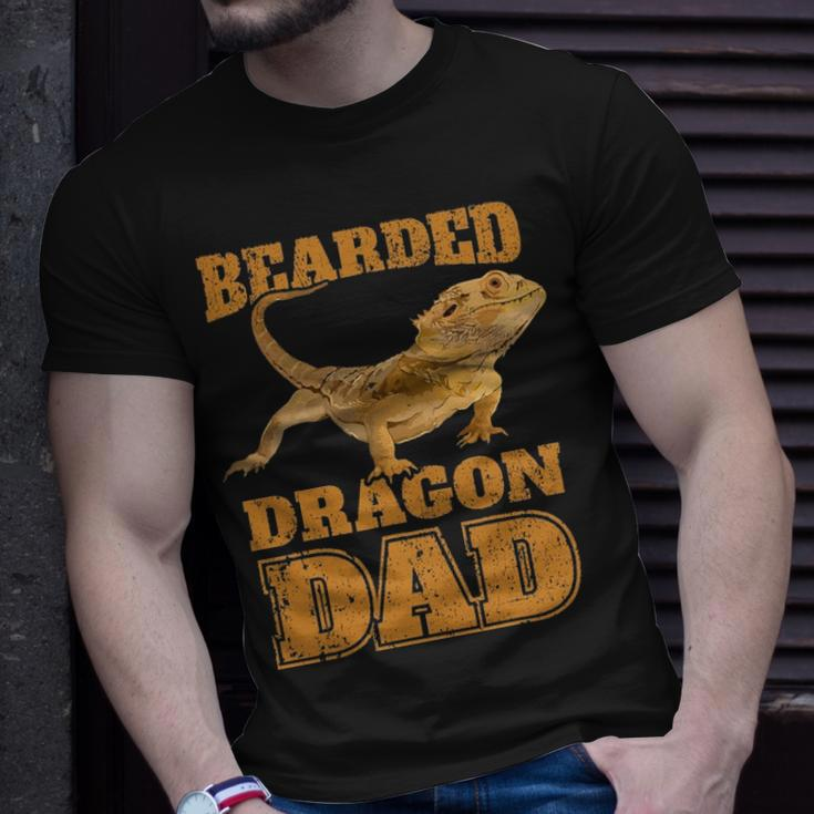 Bearded Dragon Bearded Dragon Dad Papa Gift V2 Unisex T-Shirt Gifts for Him