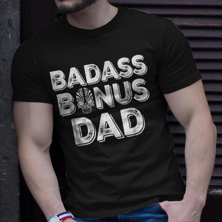 Best Bonus Dad Ever Funny Stepdad StepdadUnisex T-Shirt Gifts for Him