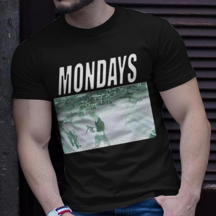 Best Dadbod Society Mondays Camera Unisex T-Shirt Gifts for Him