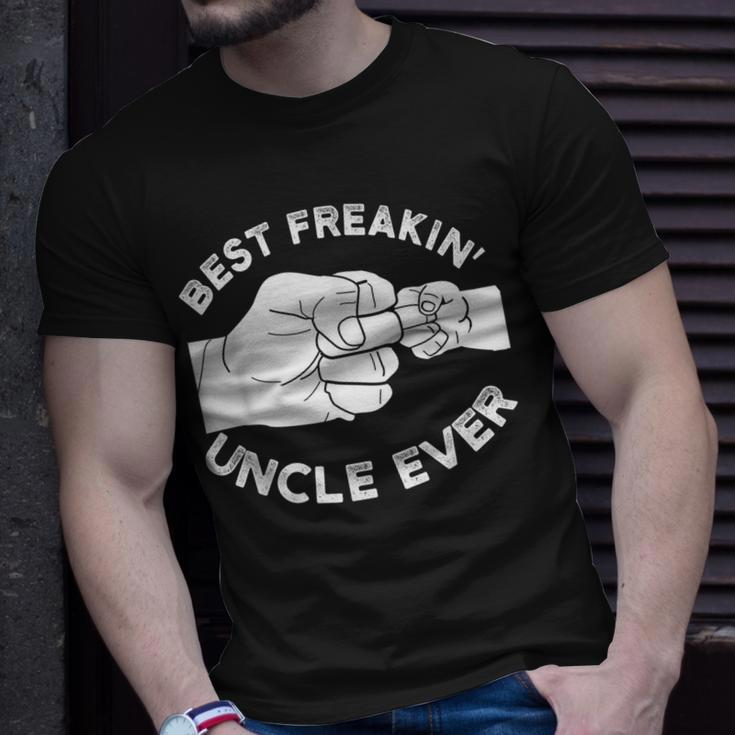 Best Freakin Uncle Ever Baby Announcement Gift For Mens Unisex T-Shirt Gifts for Him