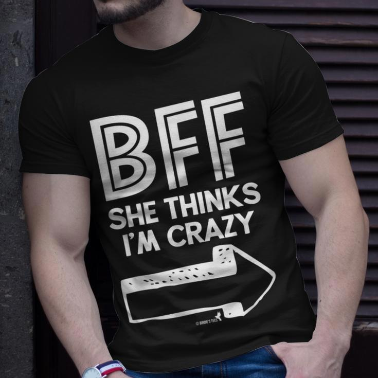 Best Friend Bff Part 1 Of 2 Funny Humorous Unisex T-Shirt Gifts for Him