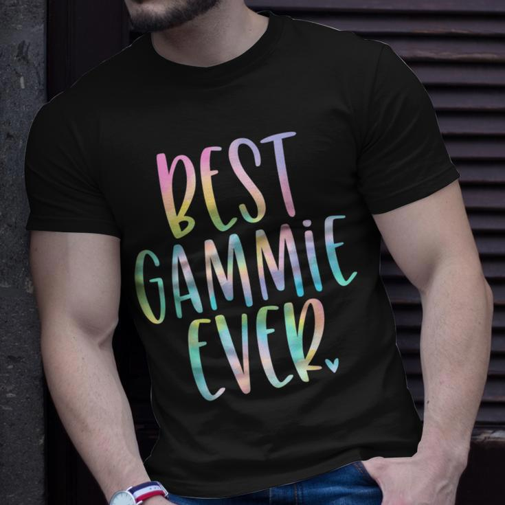 Best Gammie Ever Gifts Mothers Day Tie Dye Unisex T-Shirt Gifts for Him