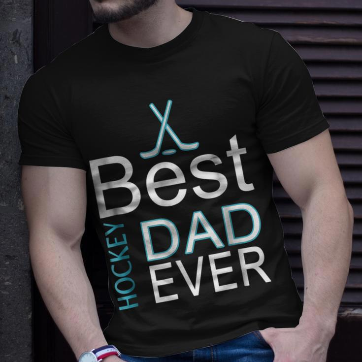 Best Hockey Dad Everfathers Day Gifts For Goalies Unisex T-Shirt Gifts for Him