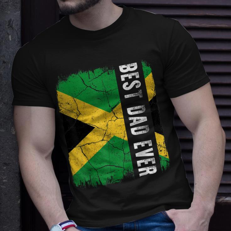 Best Jamaican Dad Ever Jamaica Daddy Fathers Day T-Shirt Gifts for Him