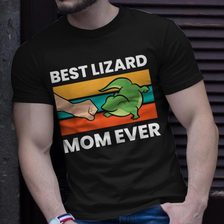 Best Lizard Mom Ever Pet Lizard Funny Lizard Mama Unisex T-Shirt Gifts for Him