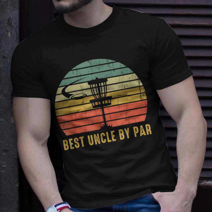 Best Uncle By Par Funny Disc Golf Gift For Men Unisex T-Shirt Gifts for Him