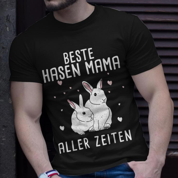 Beste Hasen-Mama Aller Zeiten T-Shirt Geschenke für Ihn