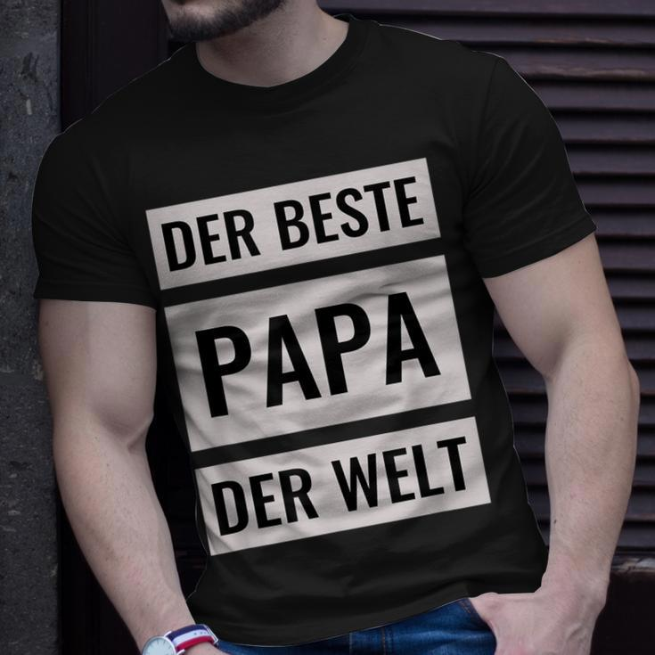 Bester Papa Der Welt T-Shirt, Geschenkidee zum Vatertag Geschenke für Ihn