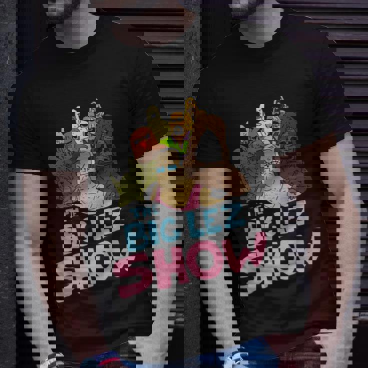 Big Lez Show Merch All Cast Unisex T-Shirt Gifts for Him
