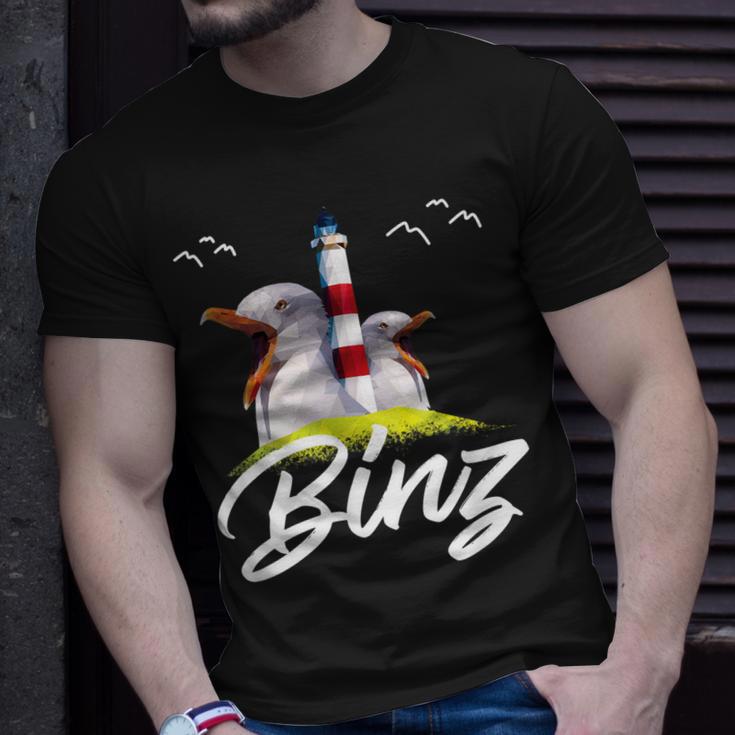 Binz Ostsee Rügen Sommerurlaub Küste Insel Rügen T-Shirt Geschenke für Ihn