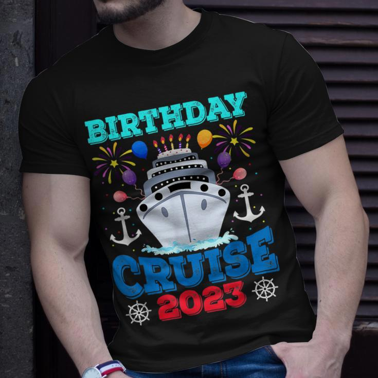 Birthday Cruise Squad Birthday Party Cruise Squad 2023 V2 T-Shirt Gifts for Him