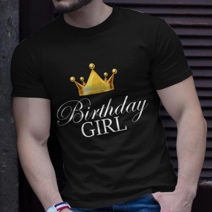 Birthday Girl Queen Crown Limited Edition Unisex T-Shirt Gifts for Him