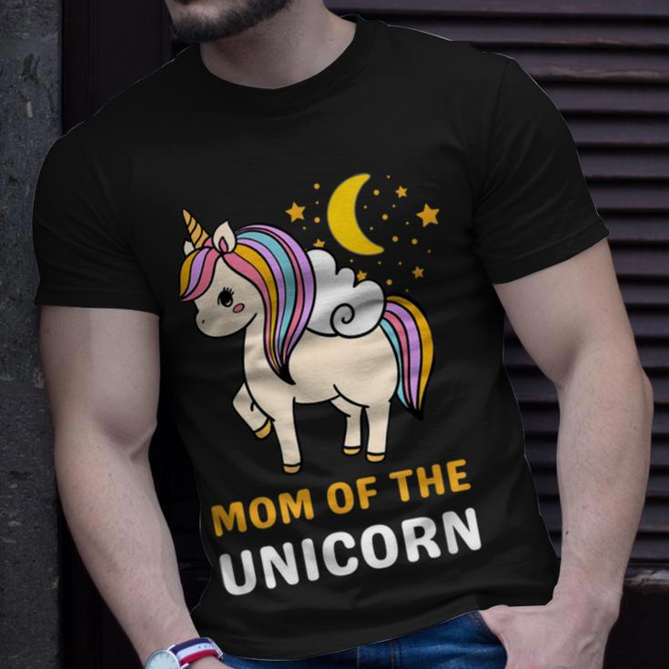 Birthday Mom Mother Unicorn Cute Novelty Unique AnniversaryUnisex T-Shirt Gifts for Him