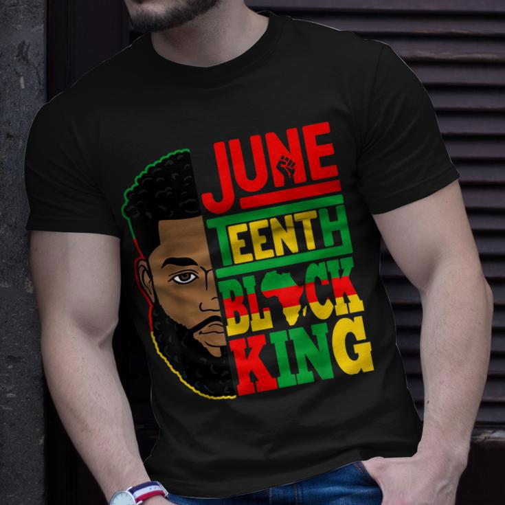 Black Fathers Day Freeish 1865 Junenth Black King History Unisex T-Shirt Gifts for Him
