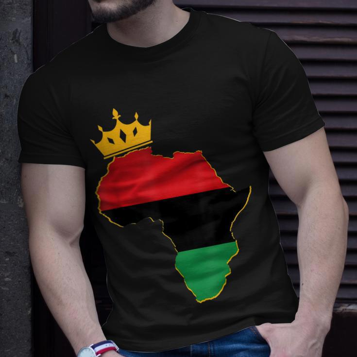 Black King Queen Couple Matching African American Valentine T-Shirt Gifts for Him