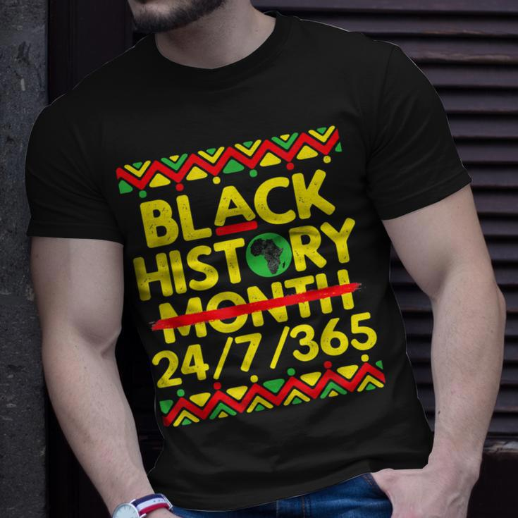 Black History Month 2023 Black History 247365 Melanin T-Shirt Gifts for Him