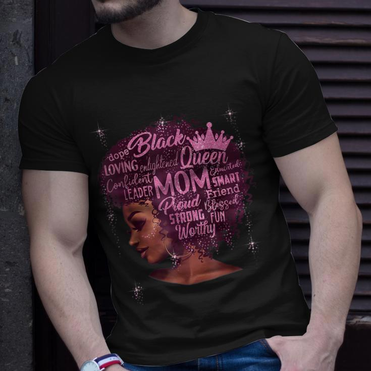 Black Womens Happy Mothers Day Mom African American Gifts Unisex T-Shirt Gifts for Him