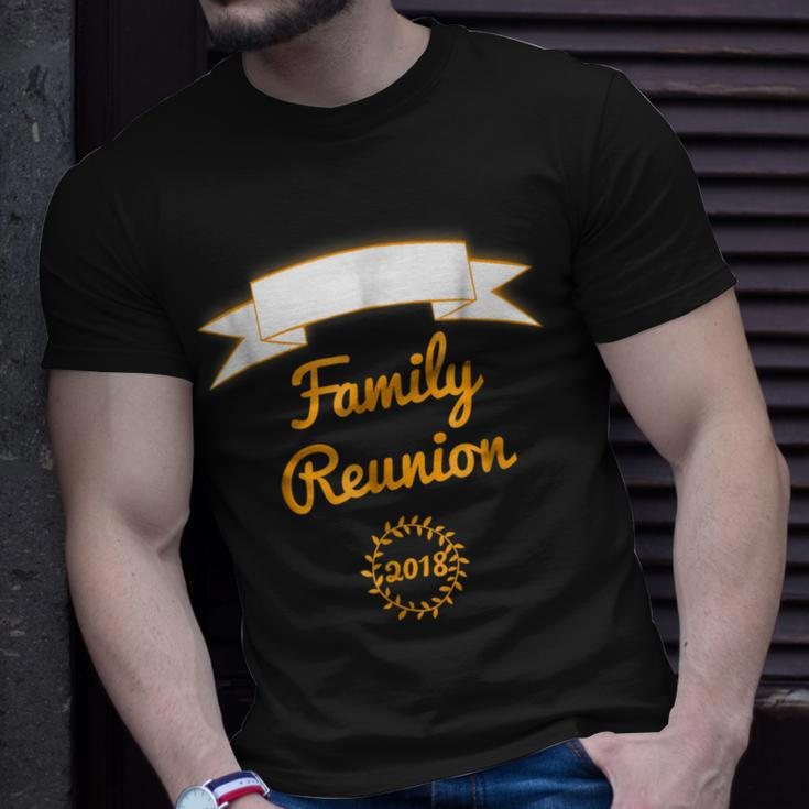 Blank Family Reunion Writein Your Own Last Name Unisex T-Shirt Gifts for Him