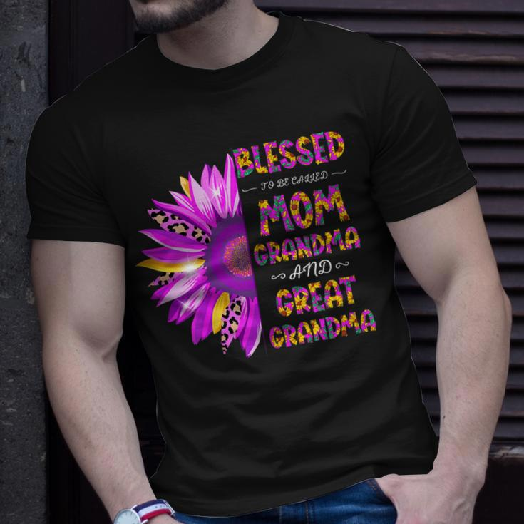 Blessed To Be Called Mom Grandma Great Grandma Women Gift For Womens Unisex T-Shirt Gifts for Him