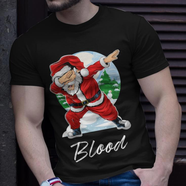 Blood Name Gift Santa Blood Unisex T-Shirt Gifts for Him