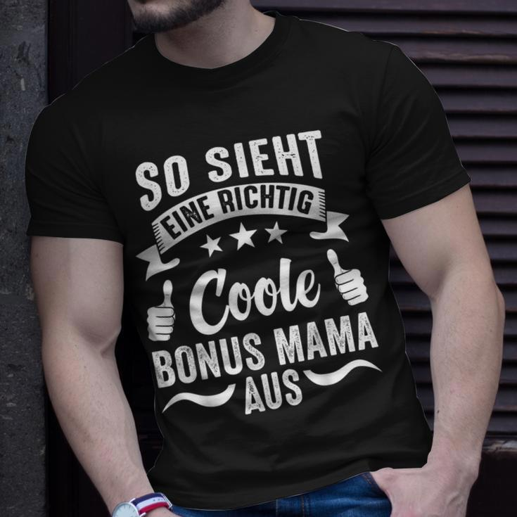 Bonus Mama Stiefmutter Lustige Sprüche T-Shirt Geschenke für Ihn