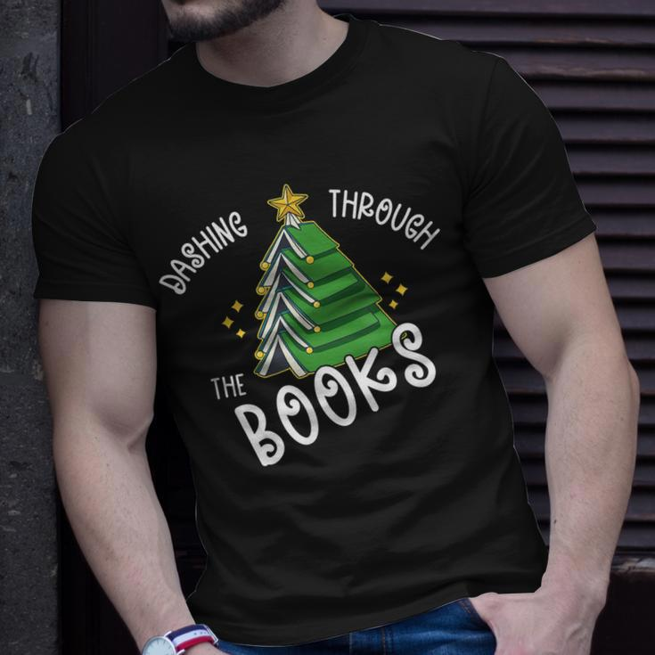 Book Lover Christmas Tree Holiday Reading Love To Read T-shirt Gifts for Him