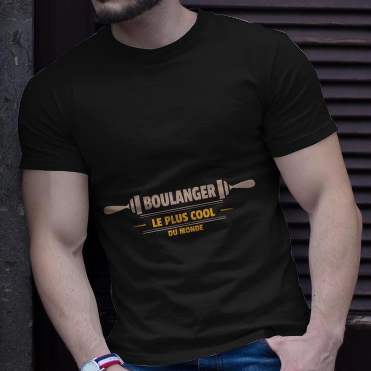 Boulanger Le Plus Cool Du Monde T-Shirt Geschenke für Ihn