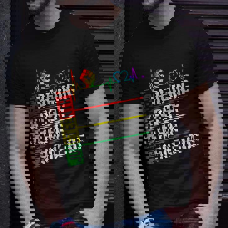 Breaking Every Chain Since 1865 Junenth Black History V2 T-Shirt Gifts for Him