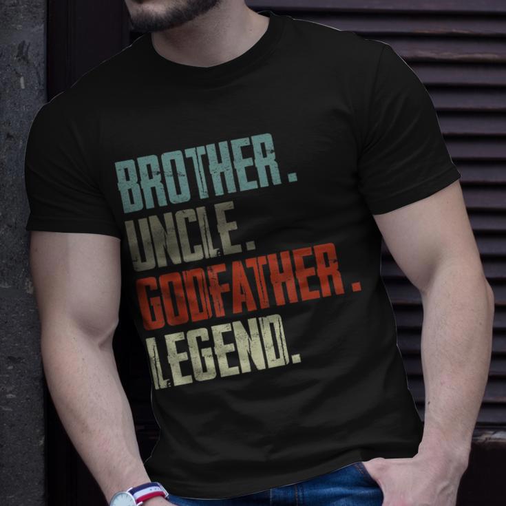 Bruder Onkel Patenvater Legende Onkel Geburtstag T-Shirt Geschenke für Ihn