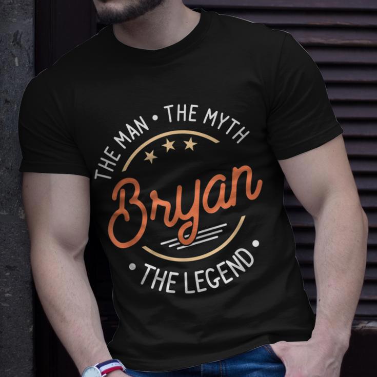 Bryan Der Mann Der Mythos Die Legende T-Shirt Geschenke für Ihn