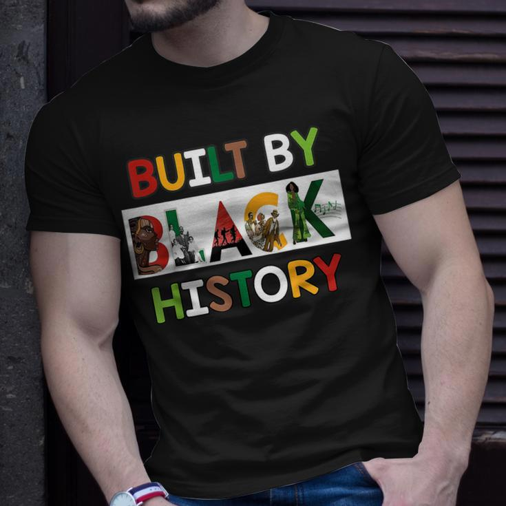 Built By Black History For Black History Month T-shirt Gifts for Him