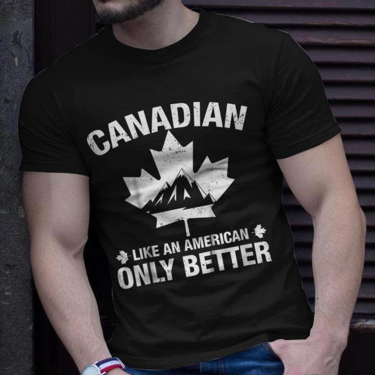 Canadian Shirt Canada Day Unisex T-Shirt Gifts for Him