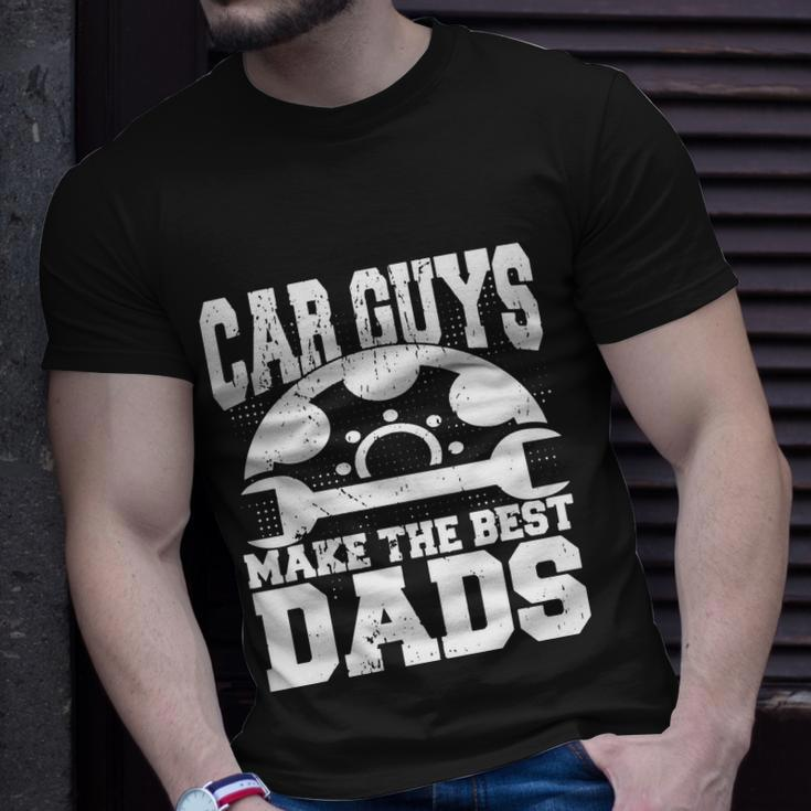 Car Guys Make The Best Dads V2 Unisex T-Shirt Gifts for Him