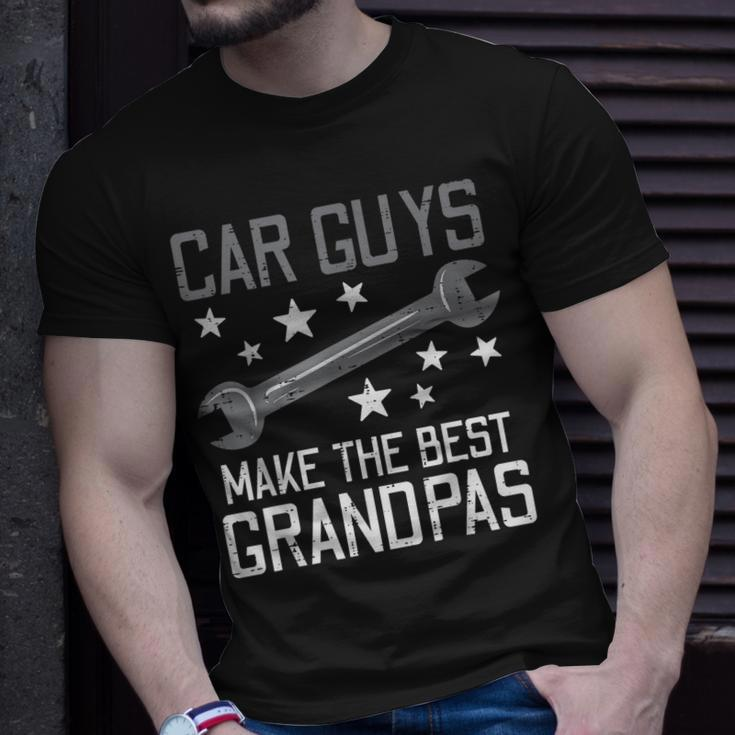 Car Guys Make The Best Grandpas Garage Auto Mechanic Men Gift For Mens Unisex T-Shirt Gifts for Him
