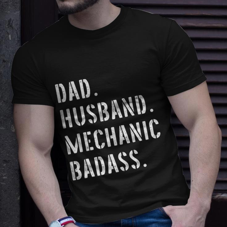 Car Mechanic Dad Funny Gift From Daughter Son Wife Gift V2 Unisex T-Shirt Gifts for Him