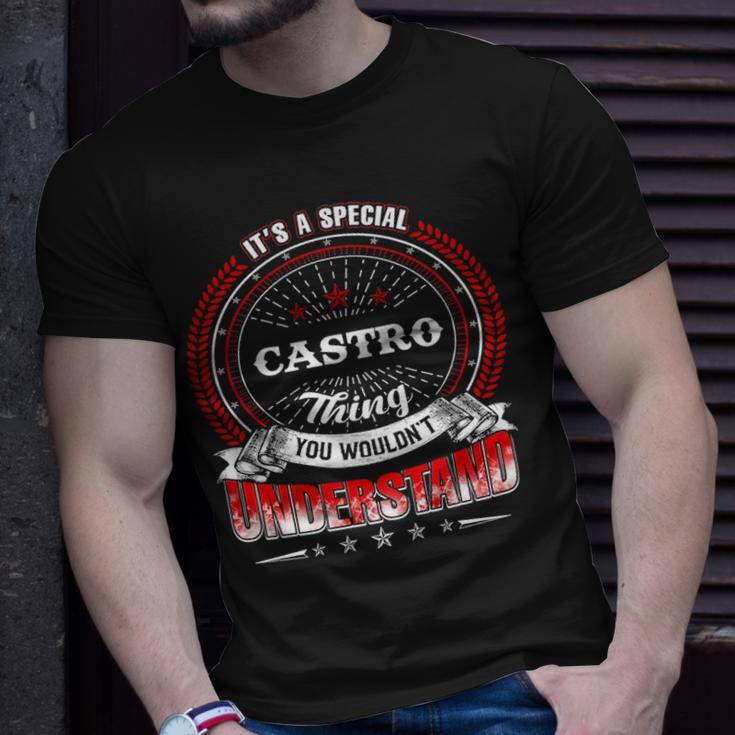 Castro Family Crest CastroCastro Clothing Castro T Castro T Gifts For The Castro Unisex T-Shirt Gifts for Him