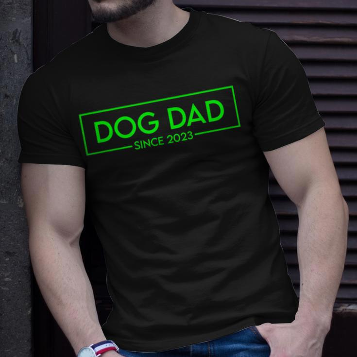 Cat Dad Since 2023 Promoted To Cat Dad V2 Unisex T-Shirt Gifts for Him