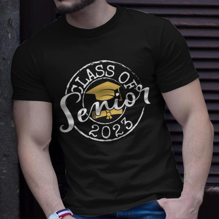 Class Of 2023 Senior Graduate 23 Vintage Graduation Gift Unisex T-Shirt Gifts for Him