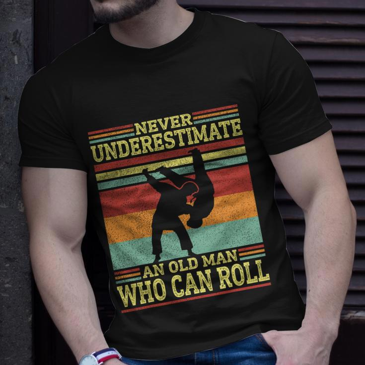 Cool Jujitsu For Dad Martial Brazilian Jiu Jitsu Unisex T-Shirt Gifts for Him