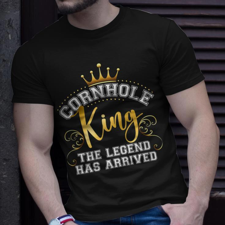 Cornhole King Legend Has Arrived Vintage T-Shirt Geschenke für Ihn