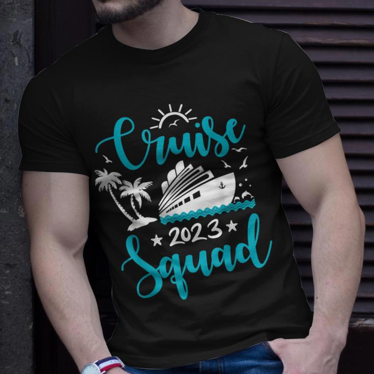 Cruise Squad 2023 Family Matching Vacation Group Trip Party Unisex T-Shirt Gifts for Him