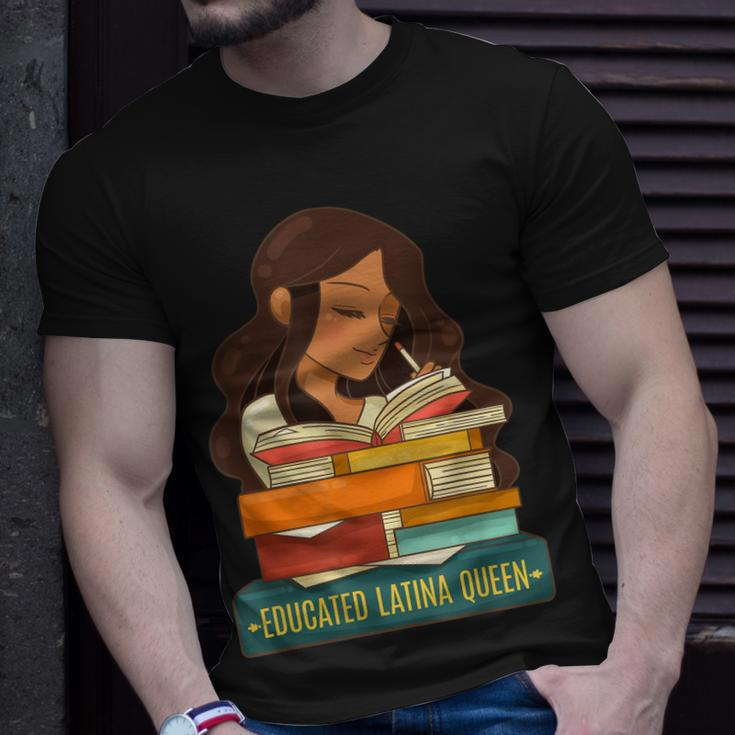 Cute Educated Latina Queen T-Shirt Gifts for Him