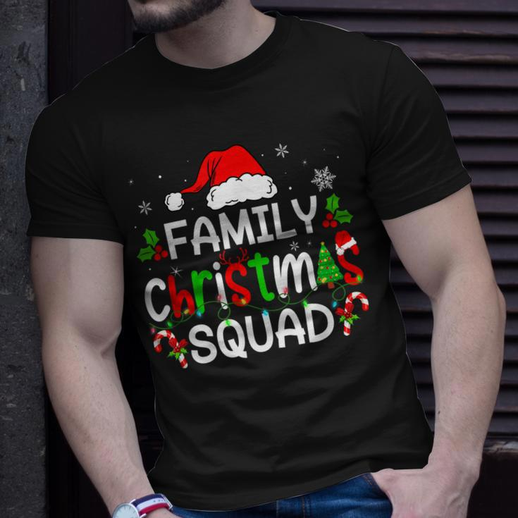 Cute Family Christmas Squad Xmas Family Men Women Mom Dad Unisex T-Shirt Gifts for Him
