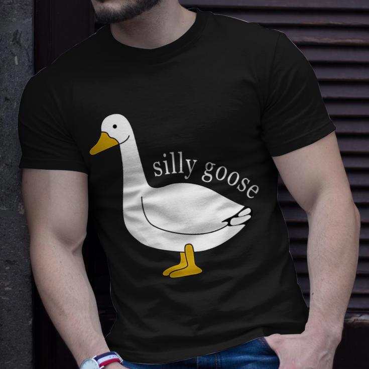 Cute Silly Goose Ugly Xmas Funny Goose Trendy Clothing Unisex T-Shirt Gifts for Him