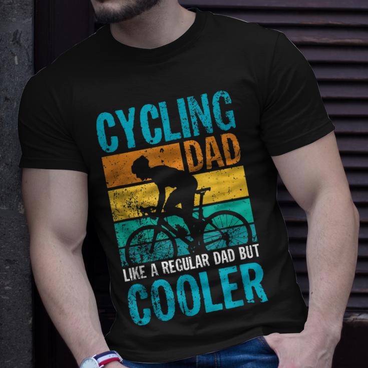 Cycling Dad T-Shirt für Herren, Cool Papa Radfahrer Design Geschenke für Ihn