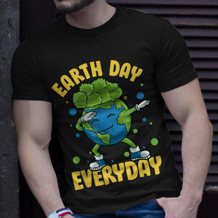 Dabbing Earth Day Everyday Earthday Dab Every Day Planet Unisex T-Shirt Gifts for Him