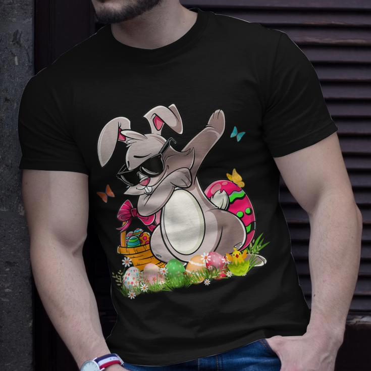 Dabbing Rabbit Easter Day Eggs Dab Boys Girls Kids T-Shirt Gifts for Him