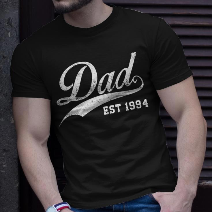 Dad Established 1994 Fathers Day Gift For Mens Unisex T-Shirt Gifts for Him