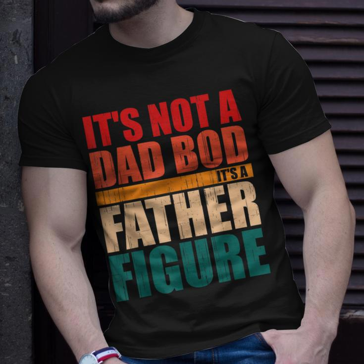 Dad Father Bod Figure Apparel I Father’S Day Beer Gag Drink Gift For Mens Unisex T-Shirt Gifts for Him