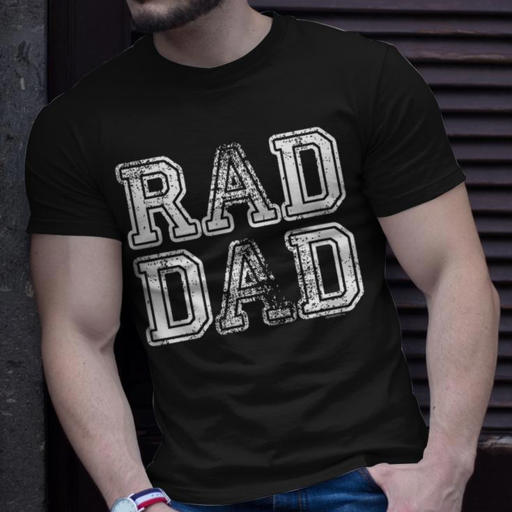 Dad For Dad Rad Dad Ideas Fathers Day Vintage T-Shirt Gifts for Him